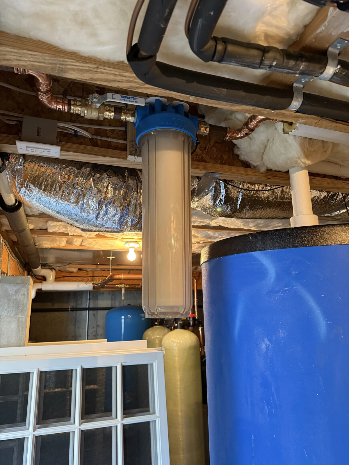 MV Filtration water treatment installation